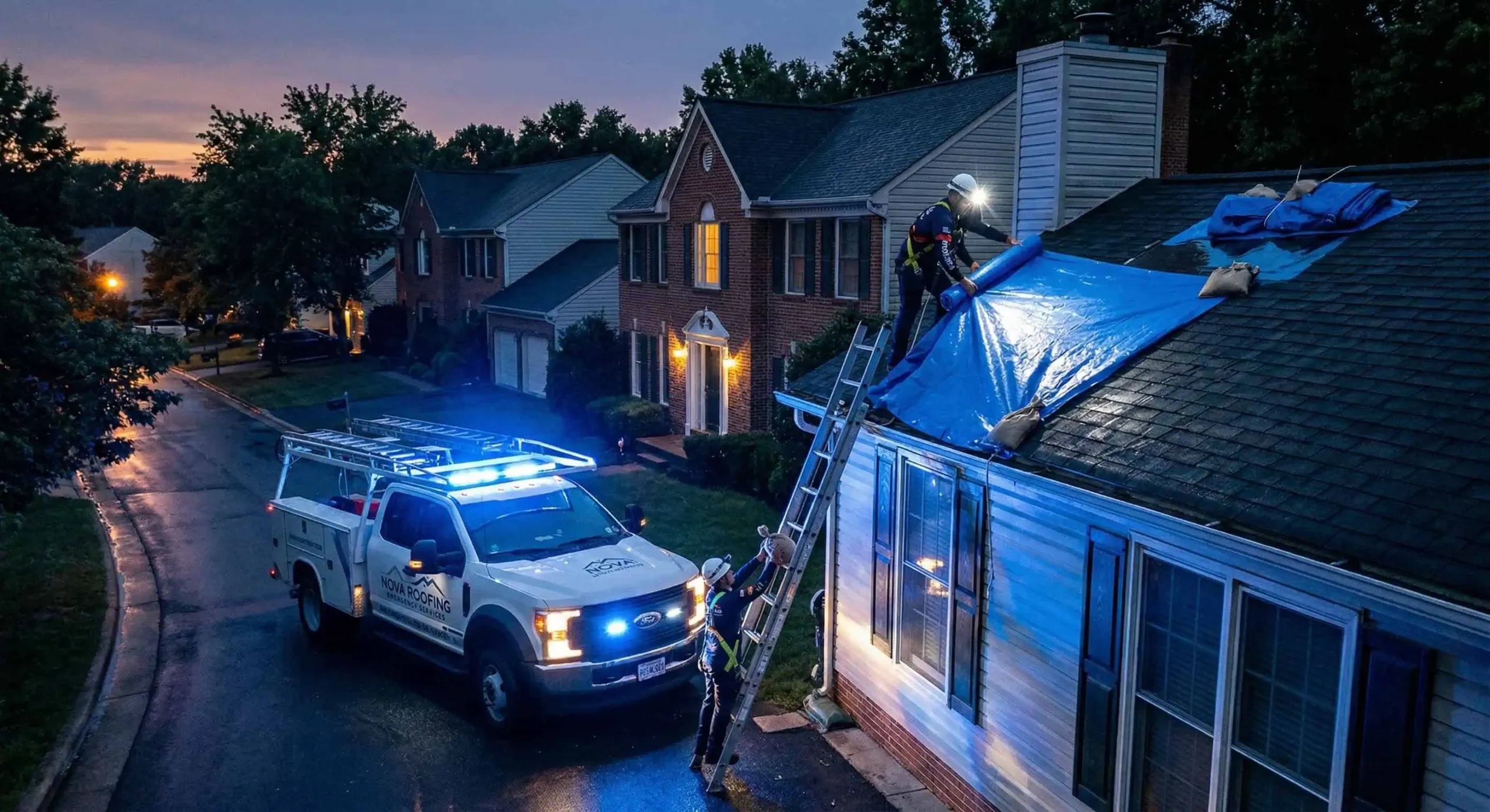 Emergency roof repair in Springfield, VA