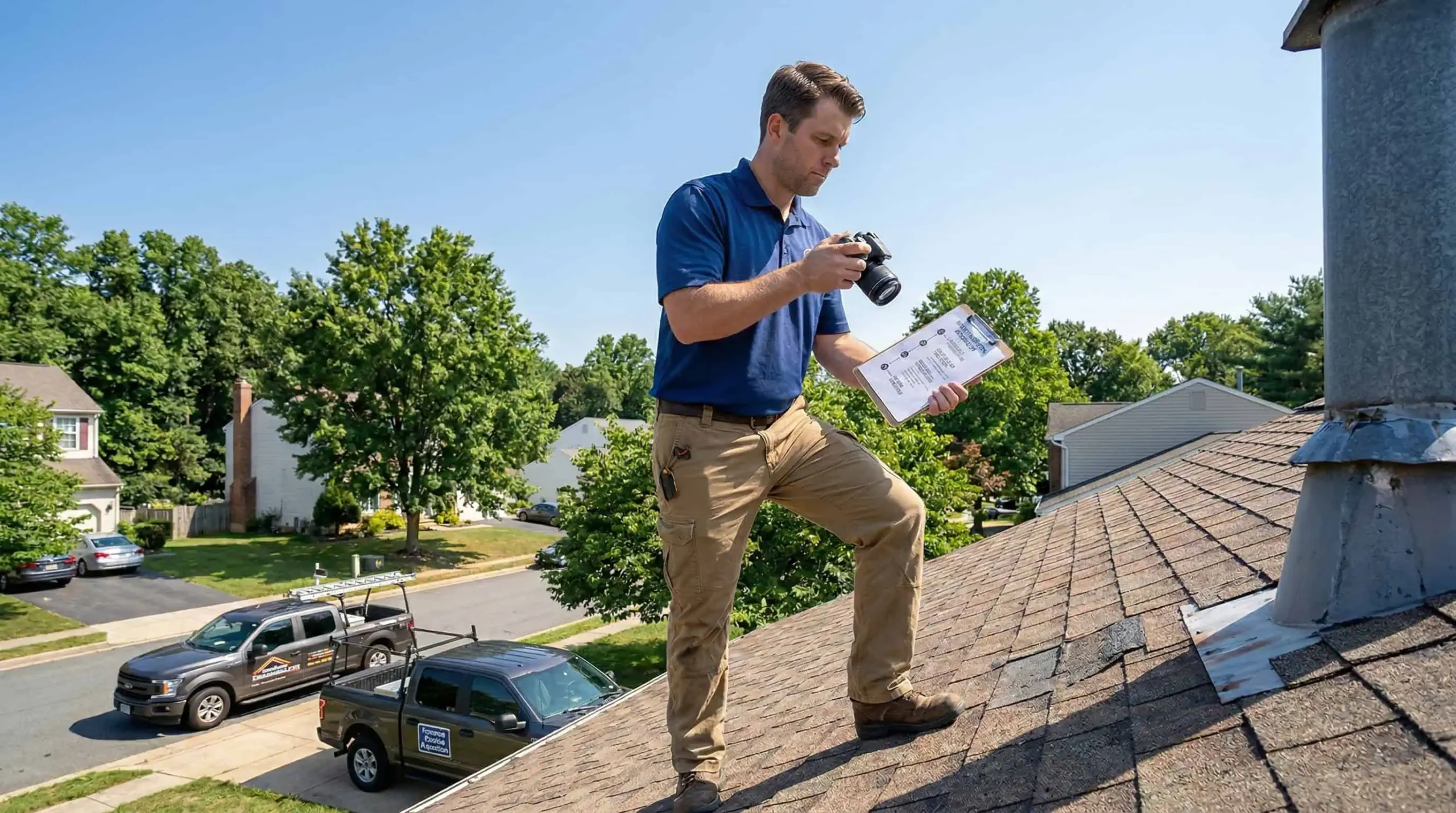 HAAG roof inspection, Northern VA