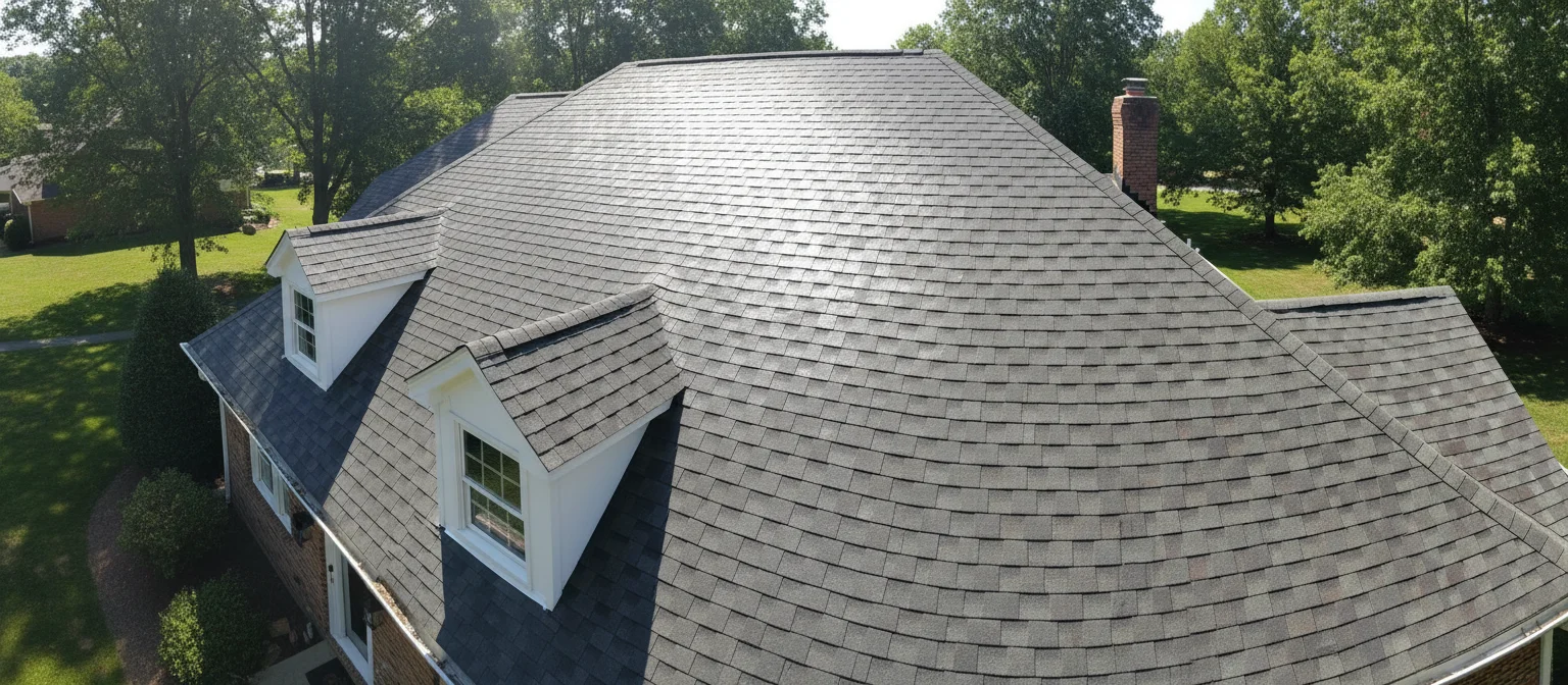 Roof Maxx warranty certificate filed with the manufacturer in the homeowner's name
