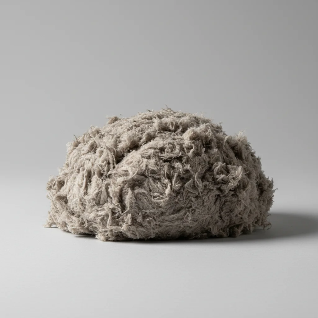 Blown-in cellulose insulation dense-pack in knee wall cavity